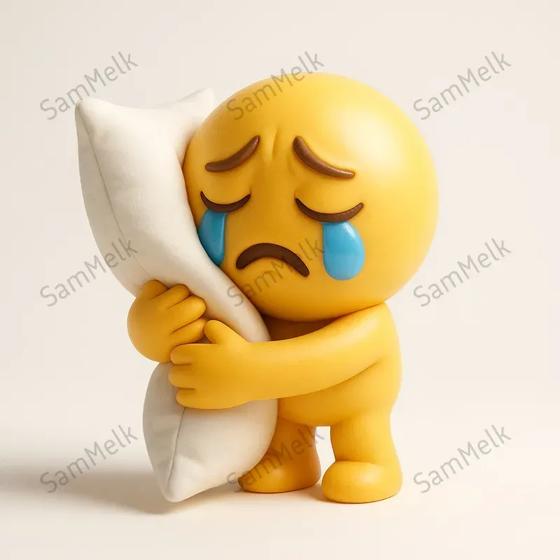 Cartoon Emoji Poses In 3D Style