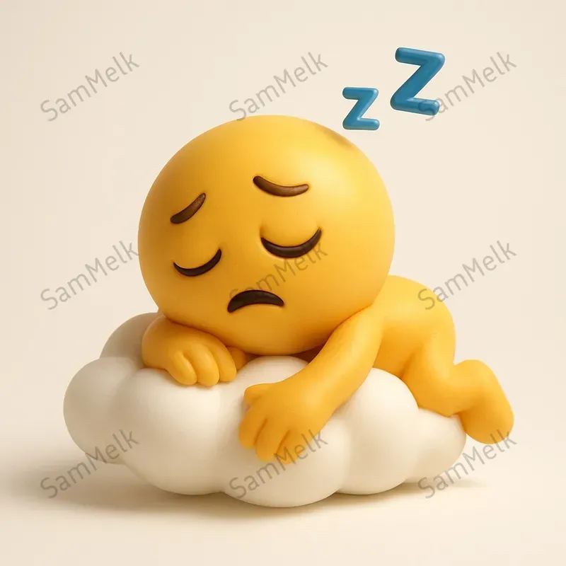 Cartoon Emoji Poses In 3D Style