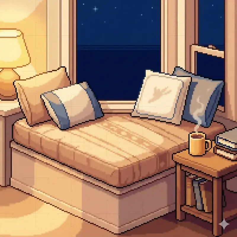 Cozy Pixel Art Illustrations