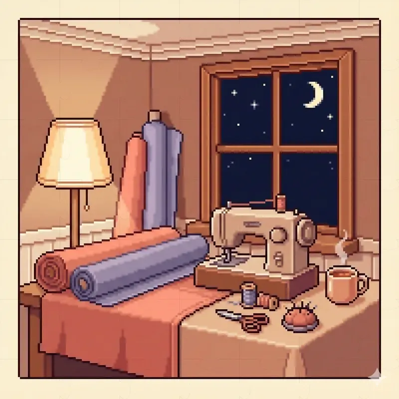 Cozy Pixel Art Illustrations