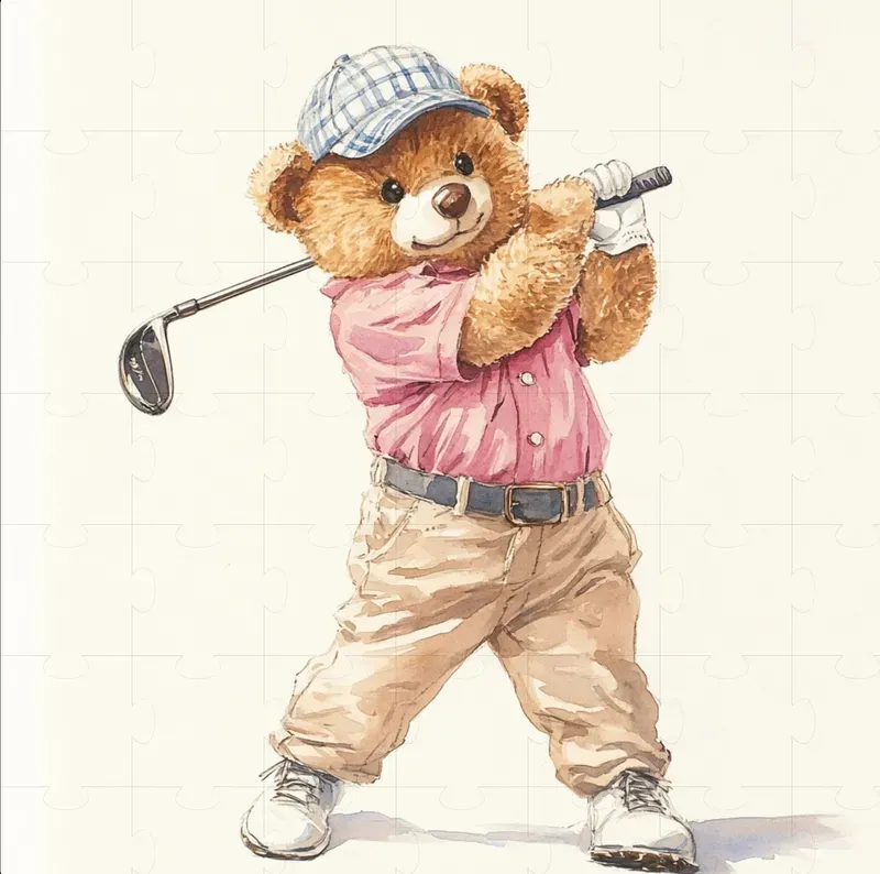 The Polo Bear Mascots Watercolors