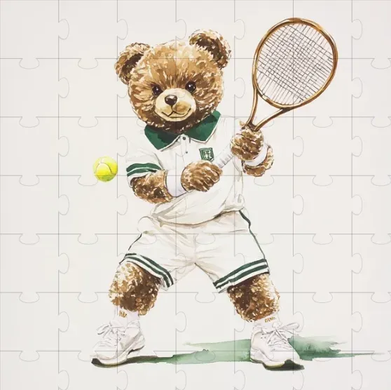 The Polo Bear Mascots Watercolors