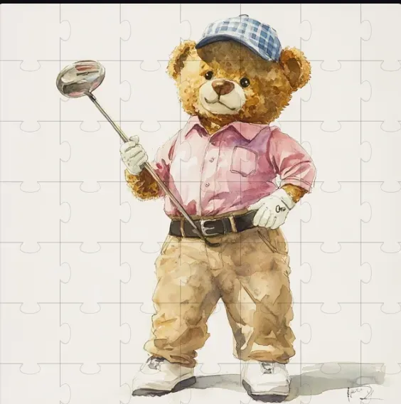 The Polo Bear Mascots Watercolors