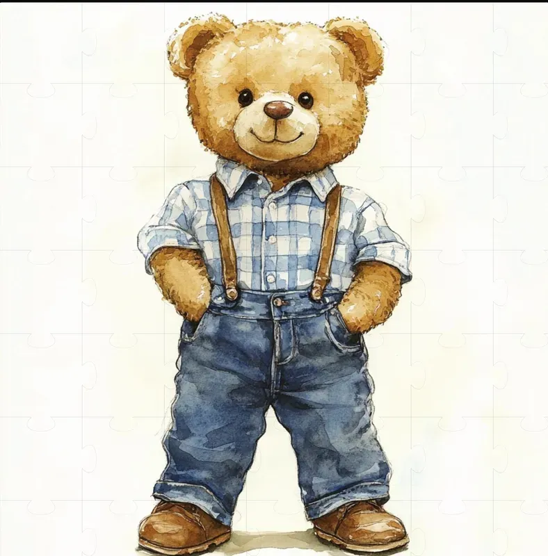 The Polo Bear Mascots Watercolors