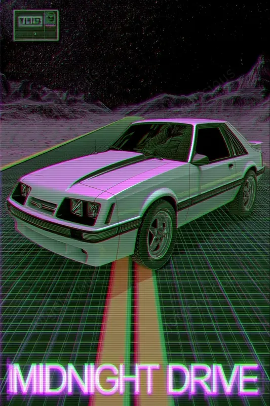 Retro Futuristic Poster Generator