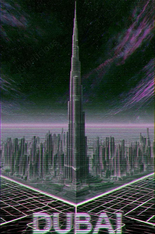 Retro Futuristic Poster Generator