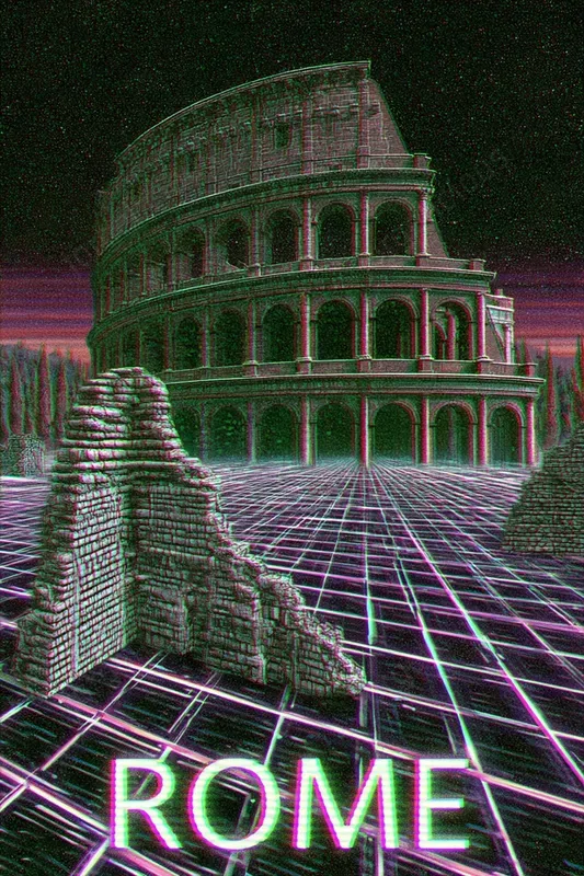 Retro Futuristic Poster Generator