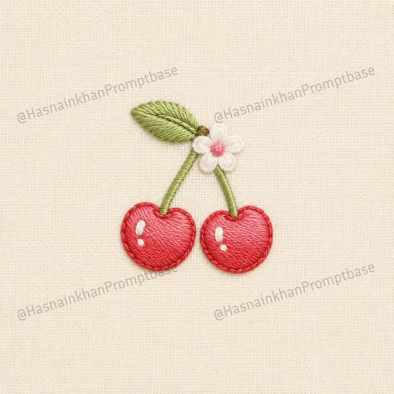 Cute Mini Icon Embroidery Designs