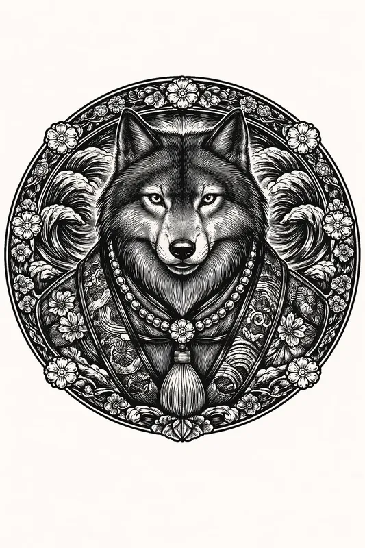 Vintage Ethnic Motif Tshirts