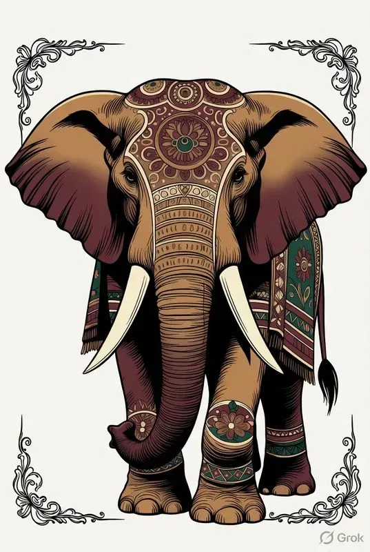 Vintage Ethnic Motif Tshirts