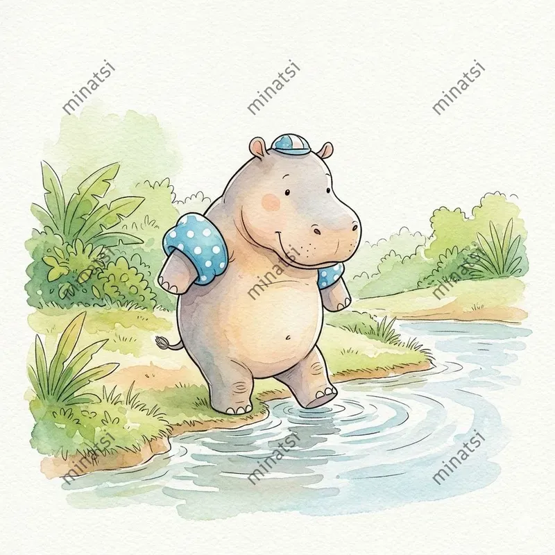 Watercolor Childrens Book Illustrations