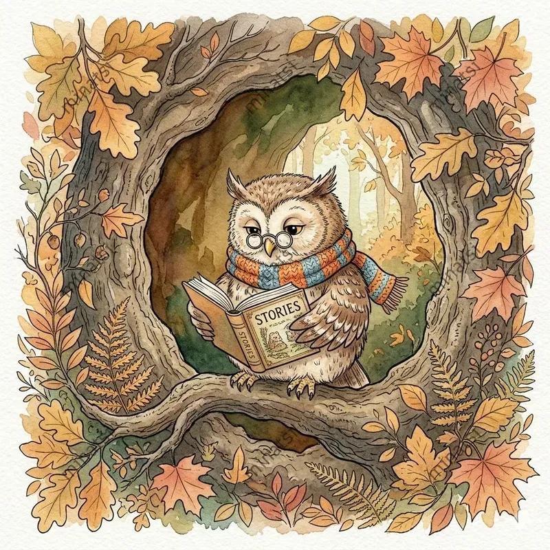 Watercolor Childrens Book Illustrations