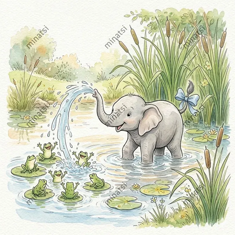 Watercolor Childrens Book Illustrations