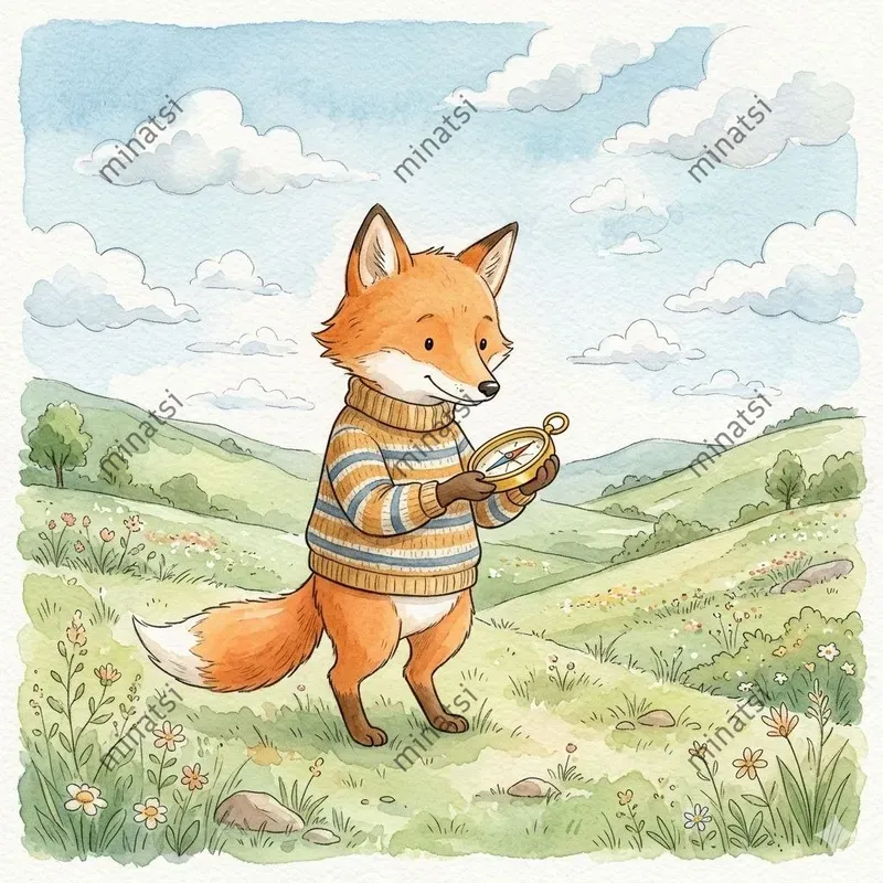Watercolor Childrens Book Illustrations