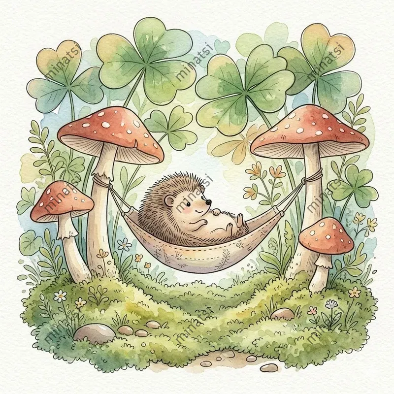 Watercolor Childrens Book Illustrations