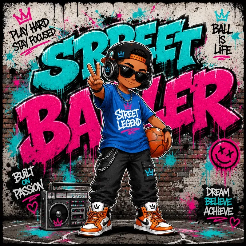 Urban Graffiti Tshirt Designs