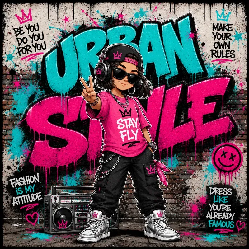 Urban Graffiti Tshirt Designs