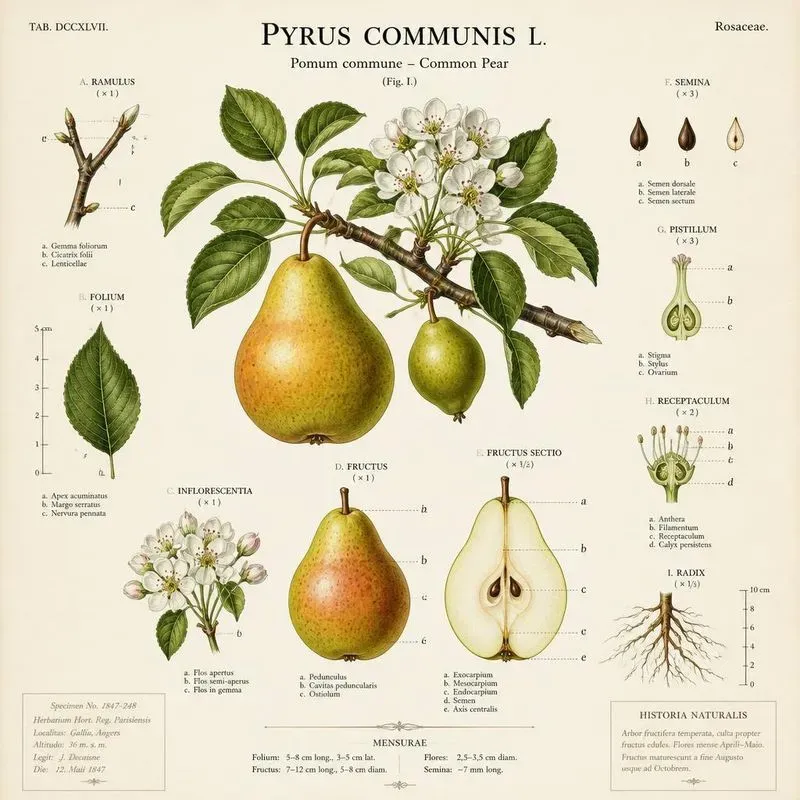 Botanical Fruit Illustration Generator