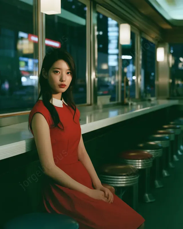 Your Photos In An Edward Hopper Scene