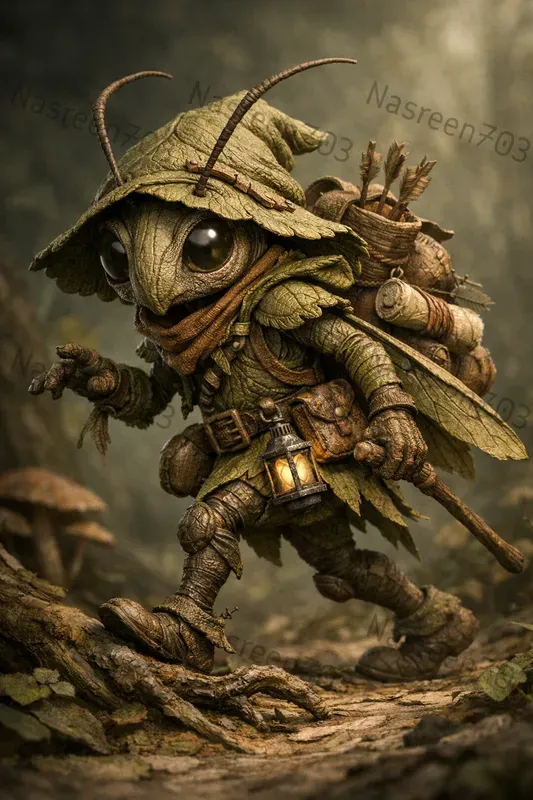 Whimsical Inkto3D Characters