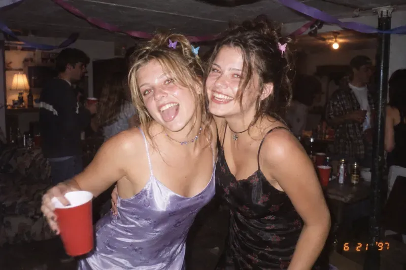 90s Disposable Camera Party Photos