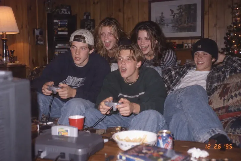 90s Disposable Camera Party Photos