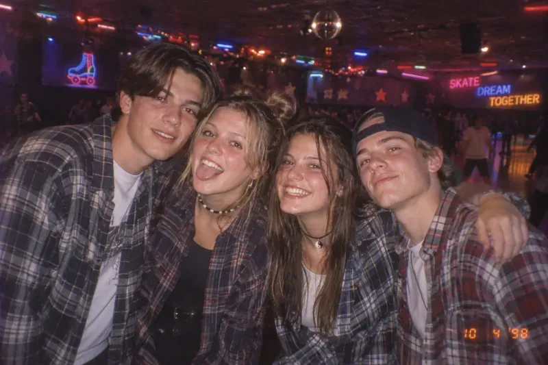 90s Disposable Camera Party Photos