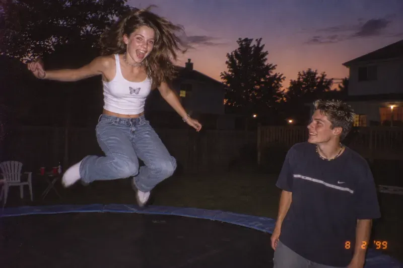 90s Disposable Camera Party Photos
