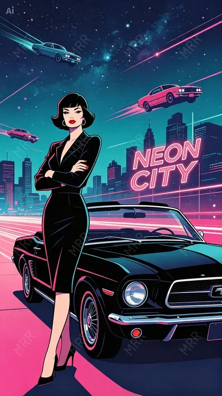 Retro Car Fantasy Posts