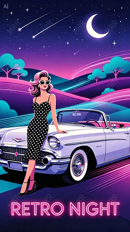 Retro Car Fantasy Posts