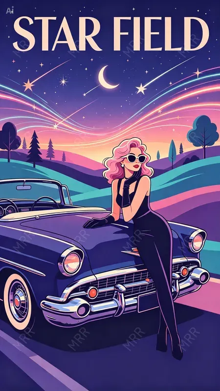 Retro Car Fantasy Posts