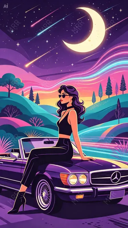 Retro Car Fantasy Posts