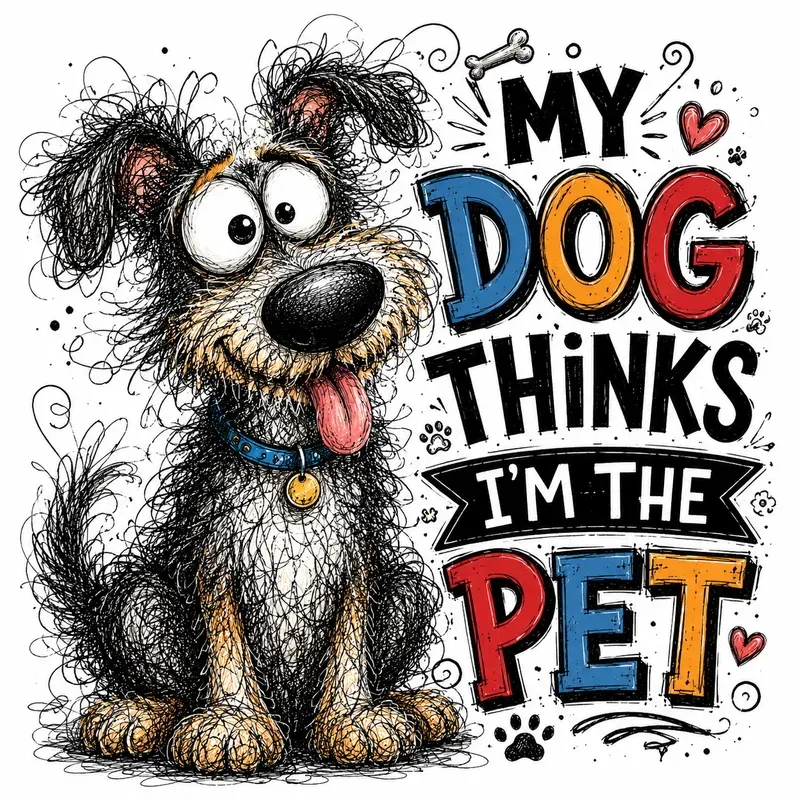 Whimsical Scribble Critter Quotes