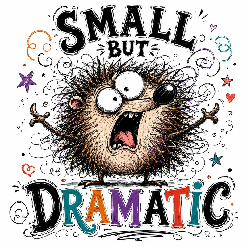Whimsical Scribble Critter Quotes