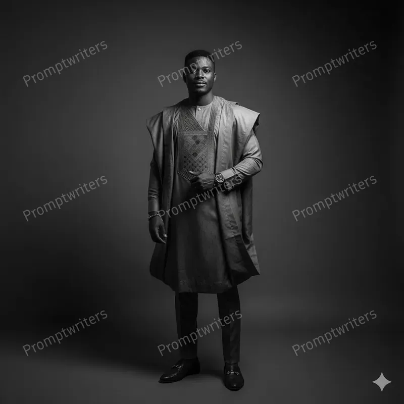 Elegant Monochrome Studio Portraits