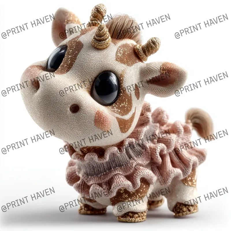 3D Textured Ios Inspired Characters