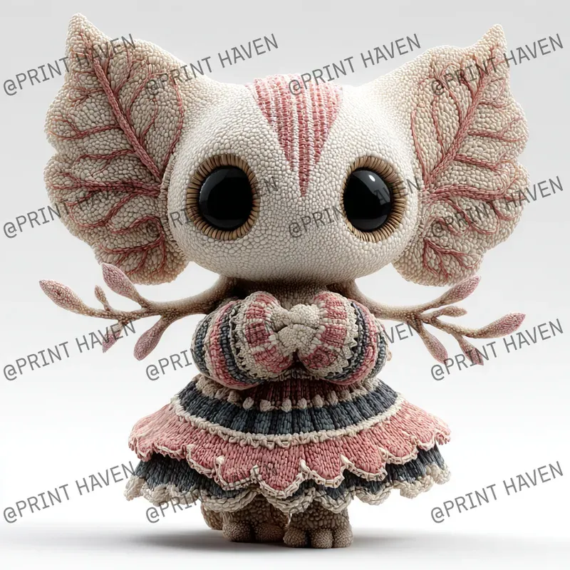 3D Textured Ios Inspired Characters