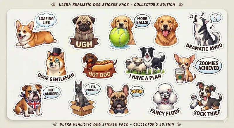 Premium Sticker Packs
