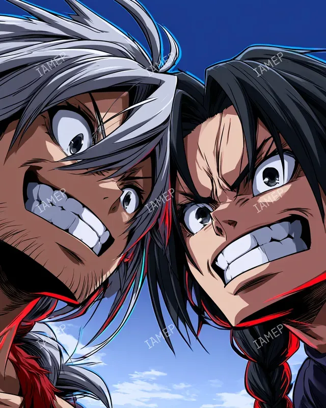 Extreme Anime Caricature Portraits