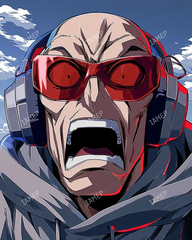 Extreme Anime Caricature Portraits