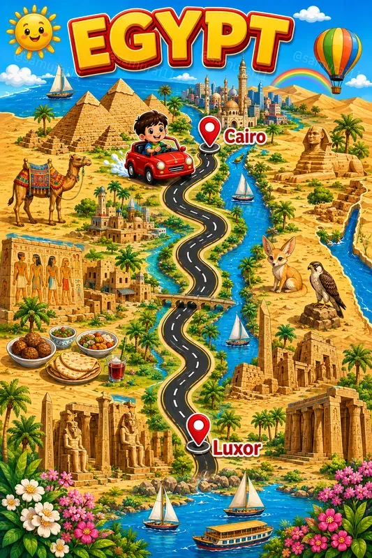 Create Fun Road Trip Maps For Kids