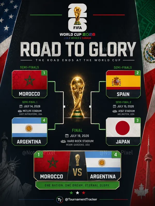 World Cup 2026 Bracket Graphics