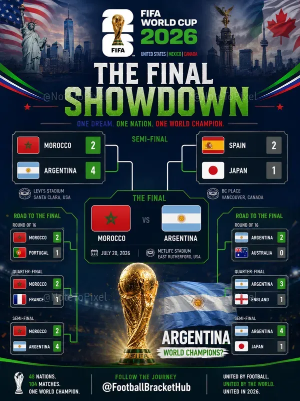 World Cup 2026 Bracket Graphics