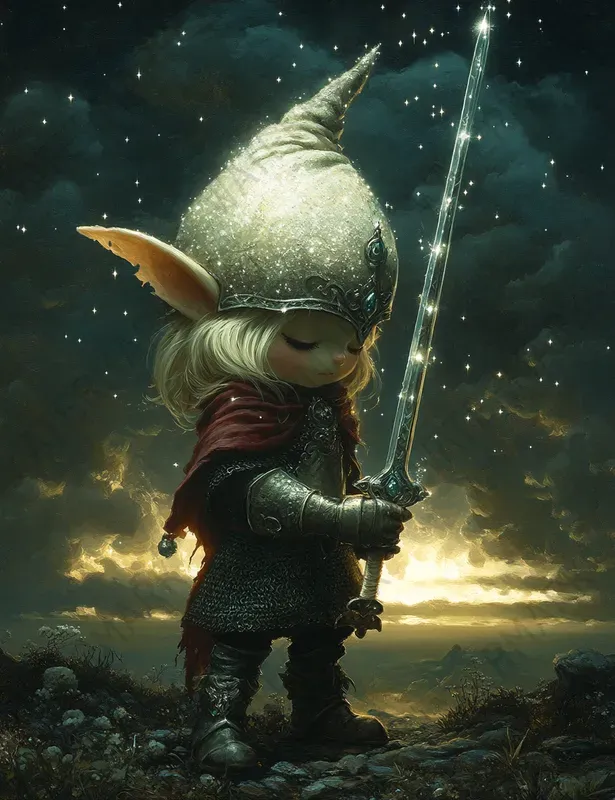 Magic Enchanted Medieval Forest Wall Art
