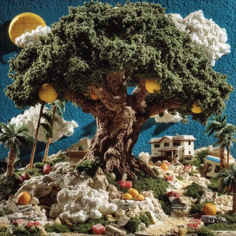 Retro Cereal Diorama Pop Surrealism