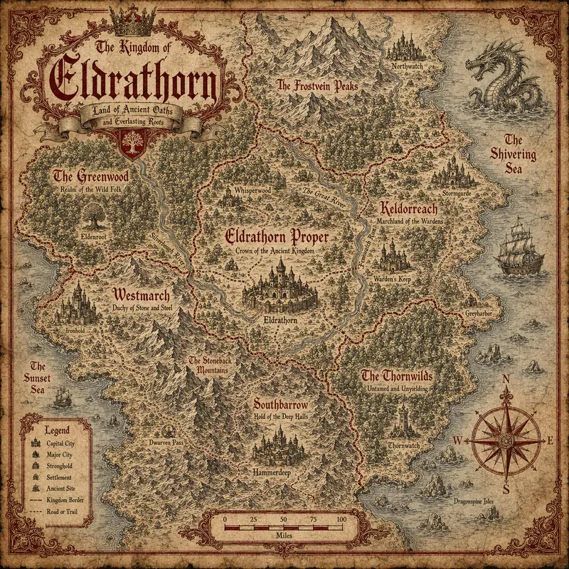 Fantasy World Map Generator