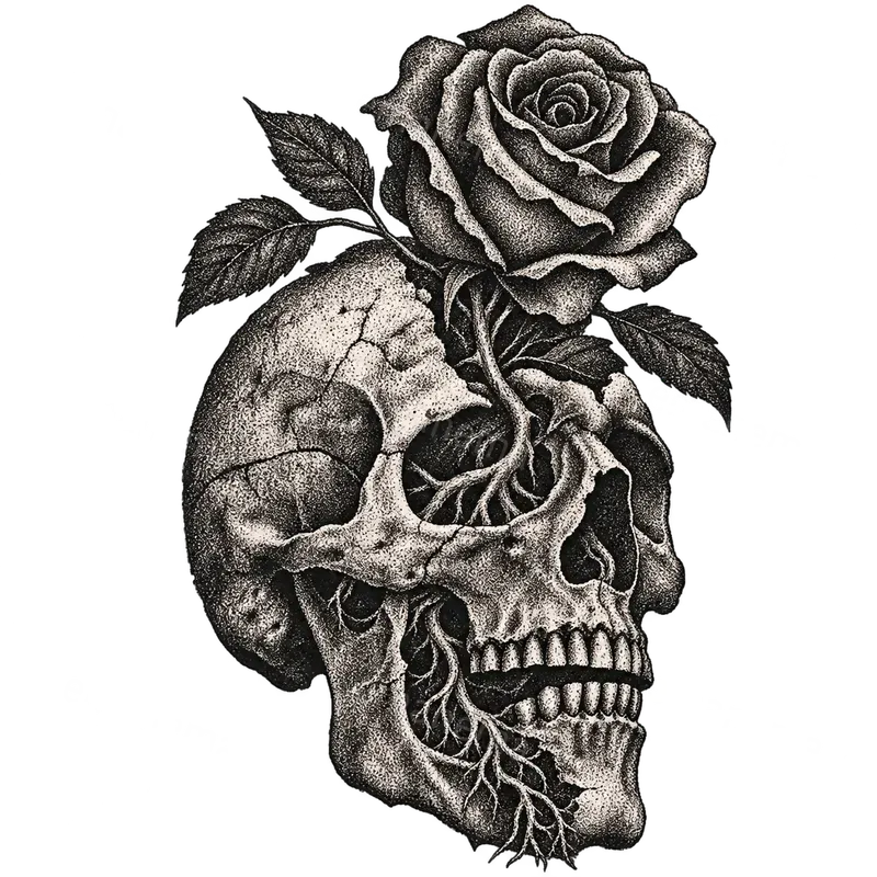 Antique Surreal Engraved Tshirt Art