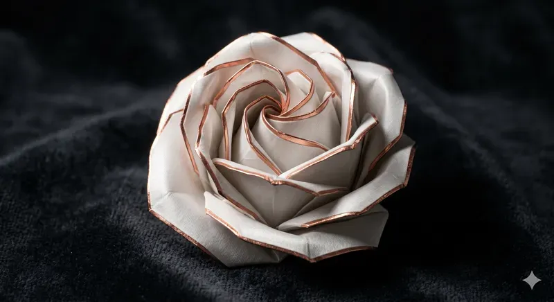 Golden Origami Masterpieces