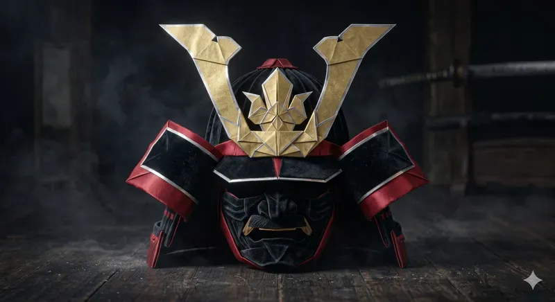 Golden Origami Masterpieces