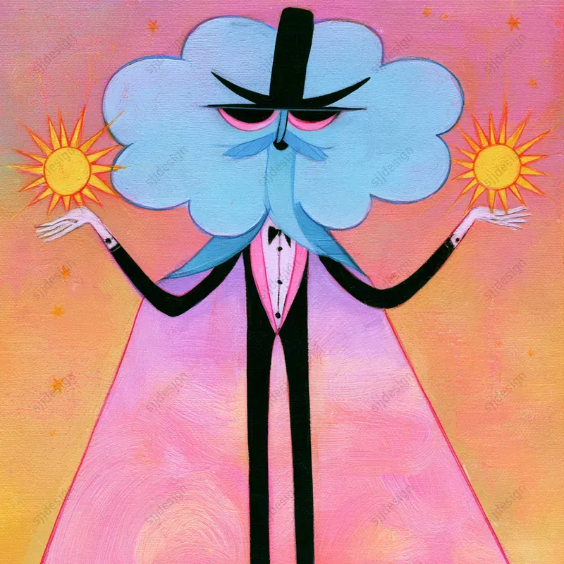 Pastel Dreamcore Cartoon Art